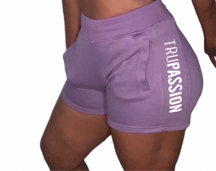 Lilac Breeze Lounge Shorts