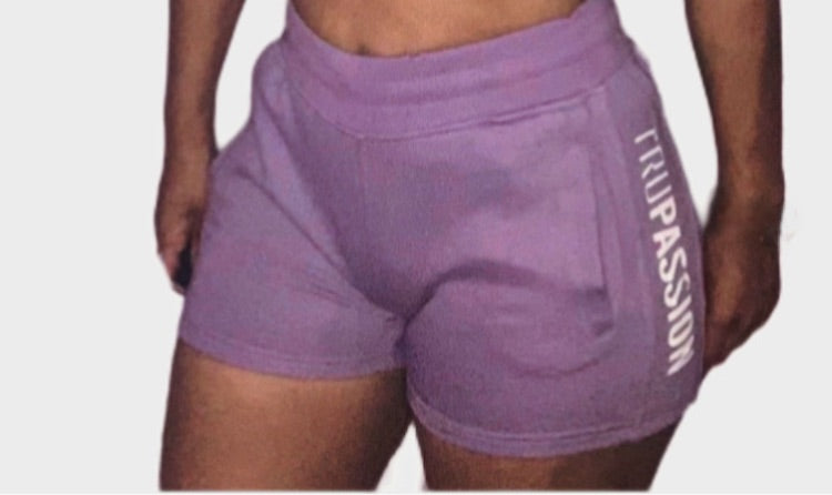 Lilac Breeze Lounge Shorts