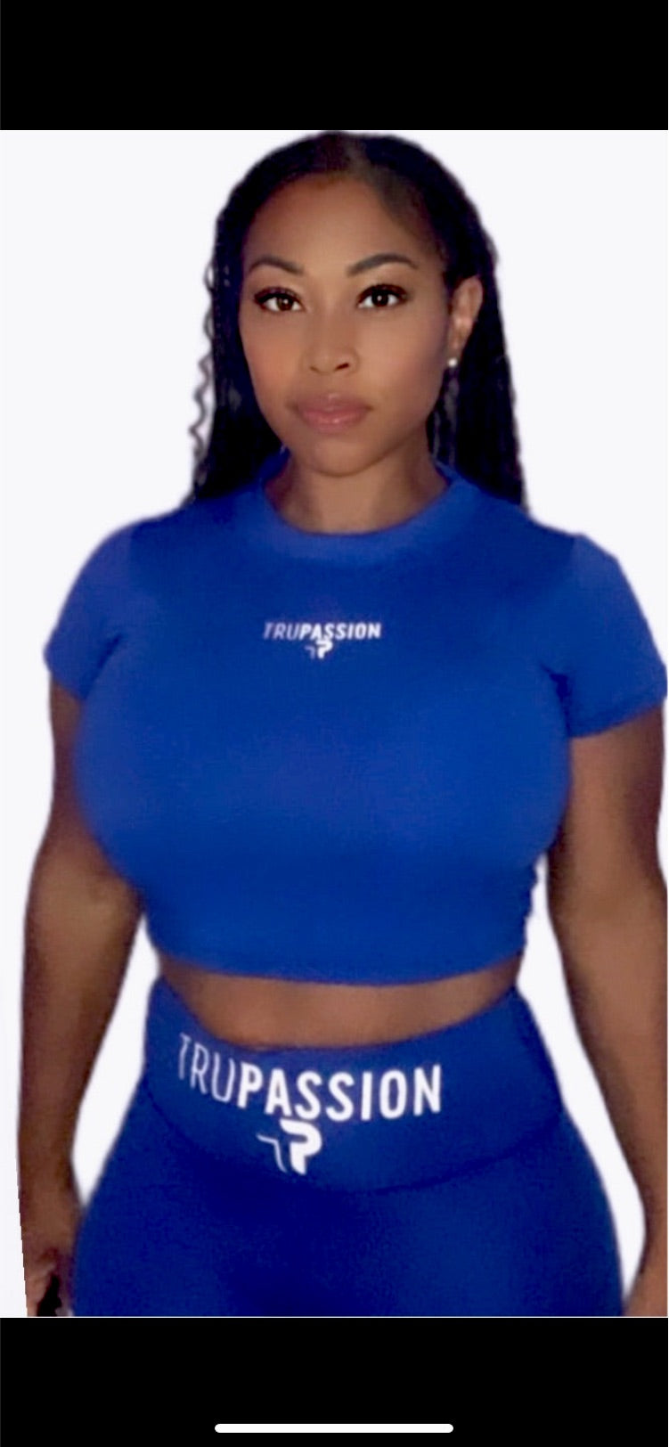 Blu Passion Crop Top