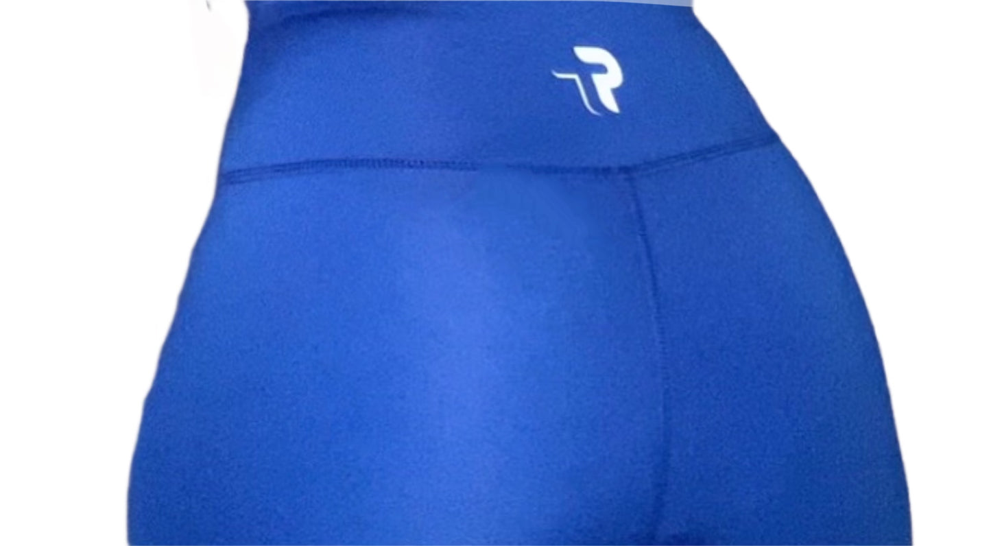 Blu Passion High-Waisted Leggings